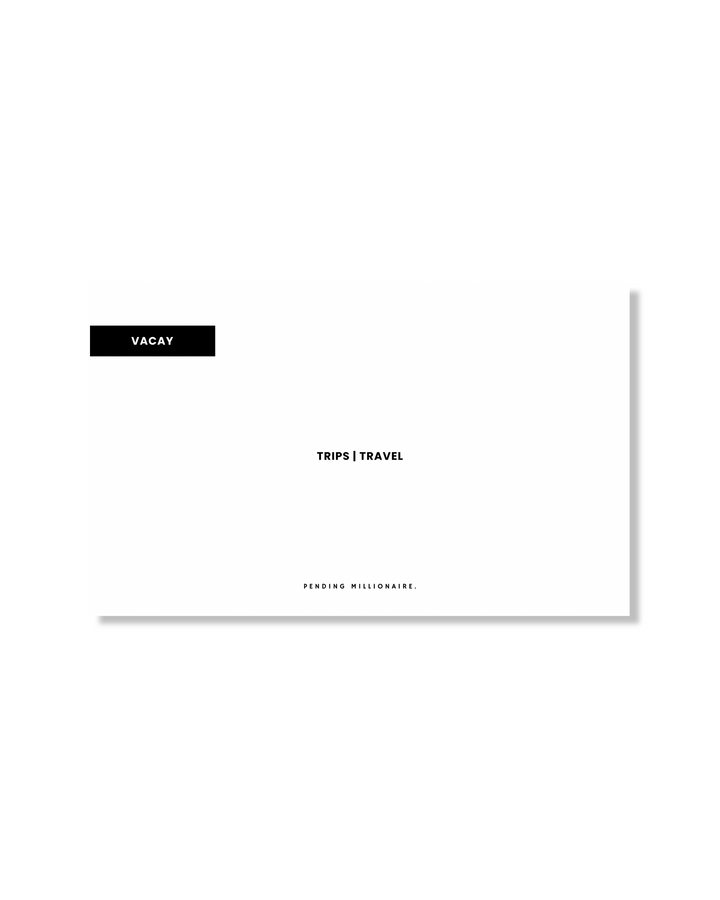 PM ERÀ Studio Series — Cash Envelopes