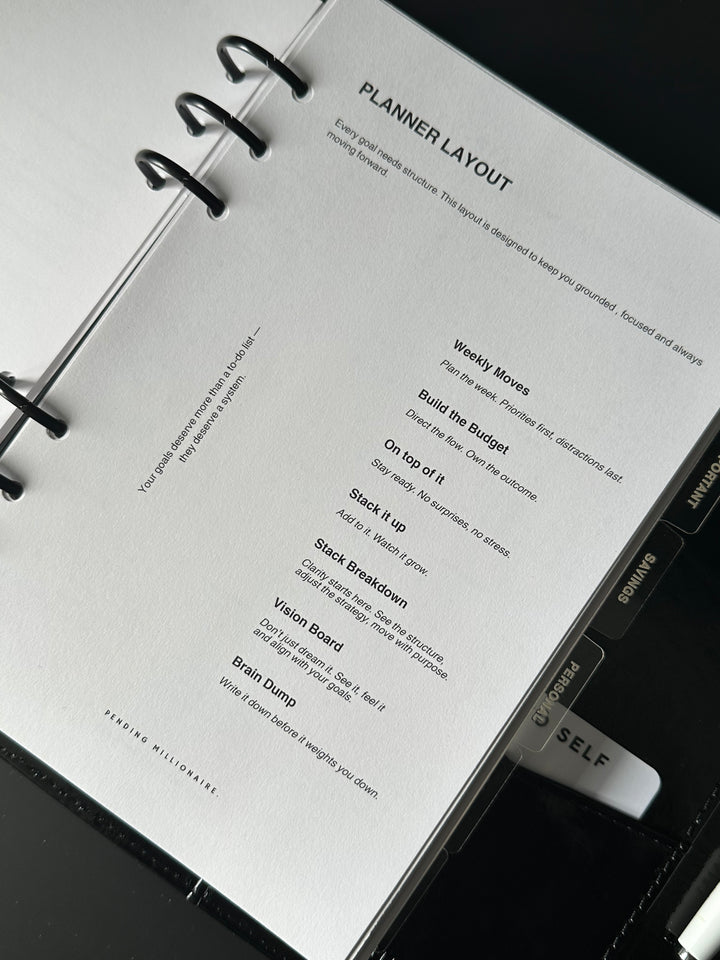 Moves &amp; Money Planner A5