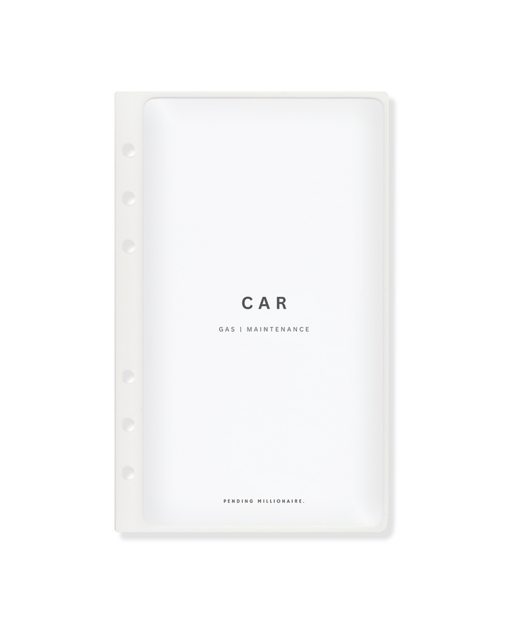 Sophisticated Cash Envelopes A6