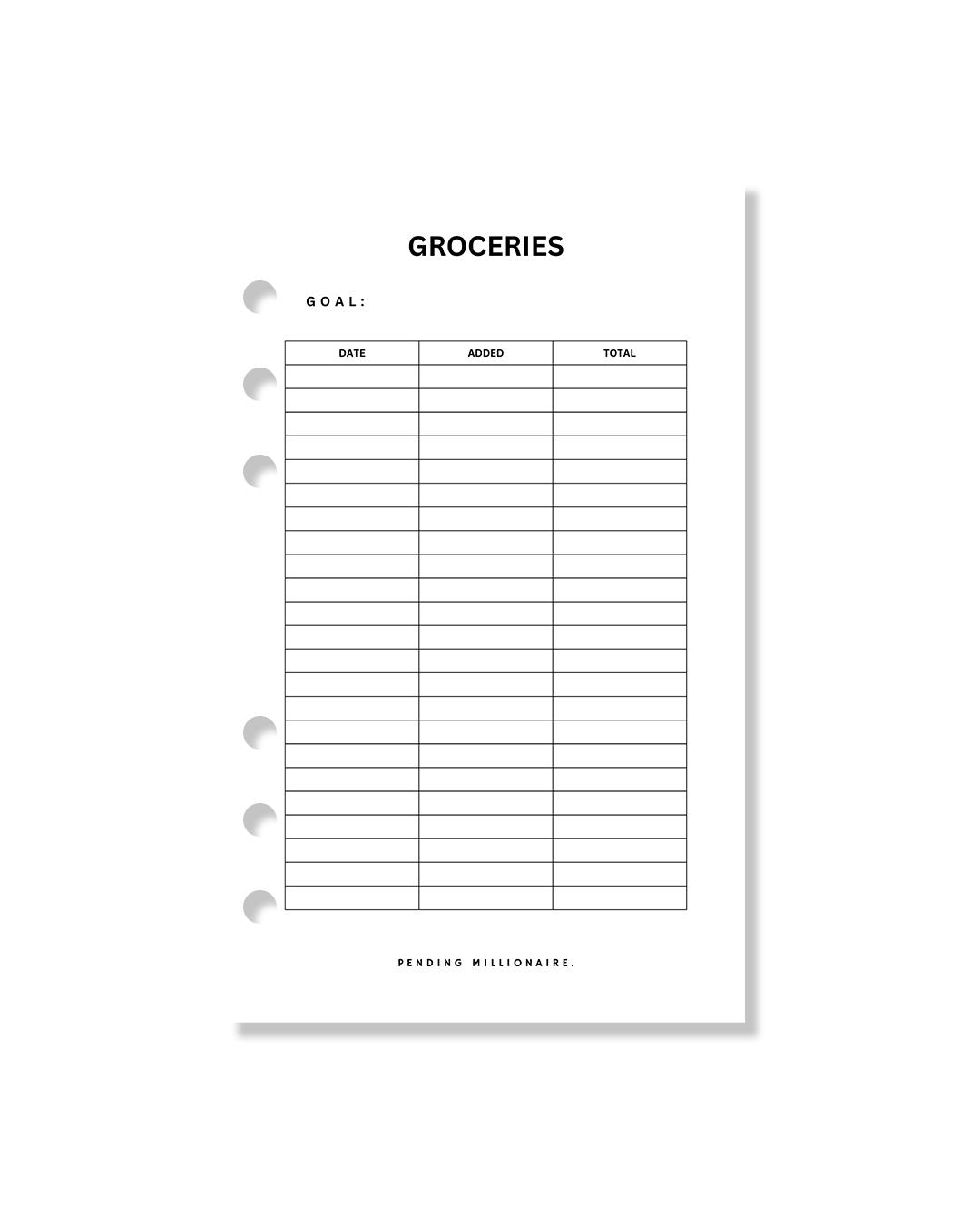 Cash Envelope Tracker