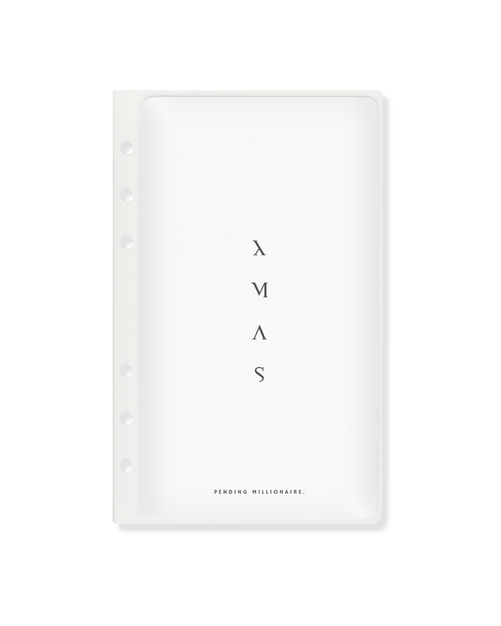 Frosted Cash Envelopes A6