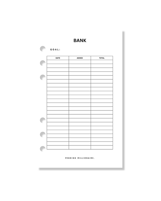 Cash Envelope Tracker