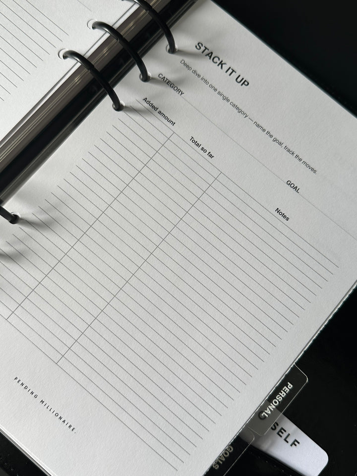 Moves &amp; Money Planner A5