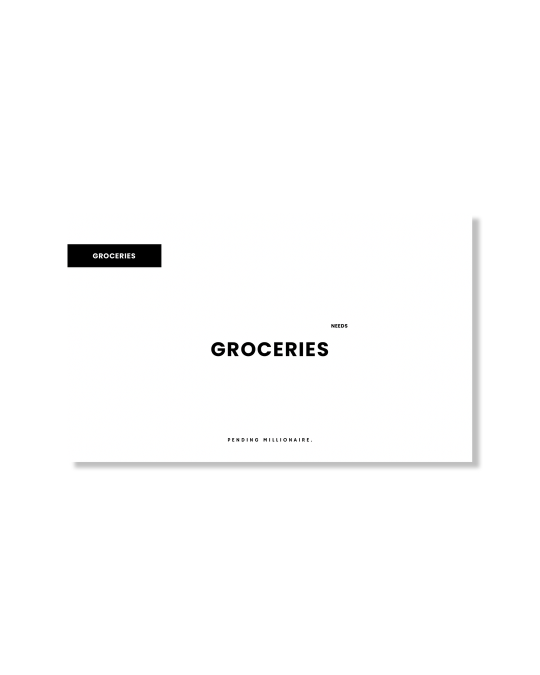 PM ERÀ | Bold Series — Cash Envelopes