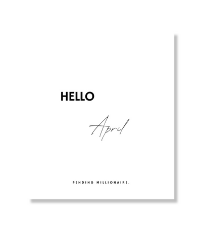 Hello Month — Minimal Luxe Cards