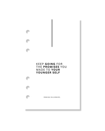 Keep Going For.. Dashboard Quote