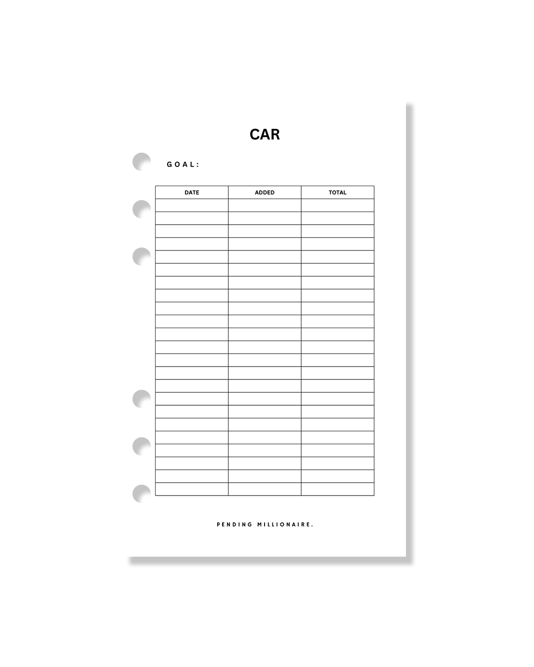 Cash Envelope Tracker