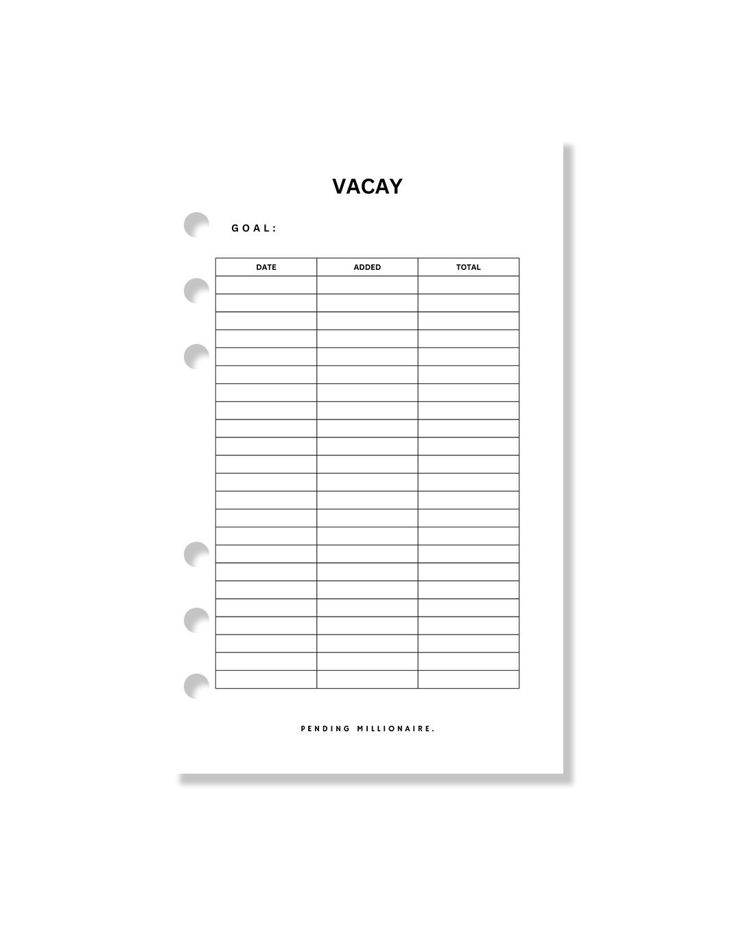 Cash Envelope Tracker