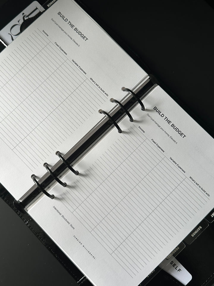 Moves &amp; Money Planner A5