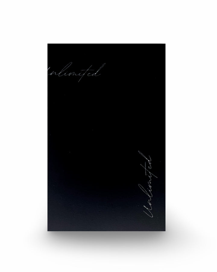UNLIMITED — Spot UV Mini Card
