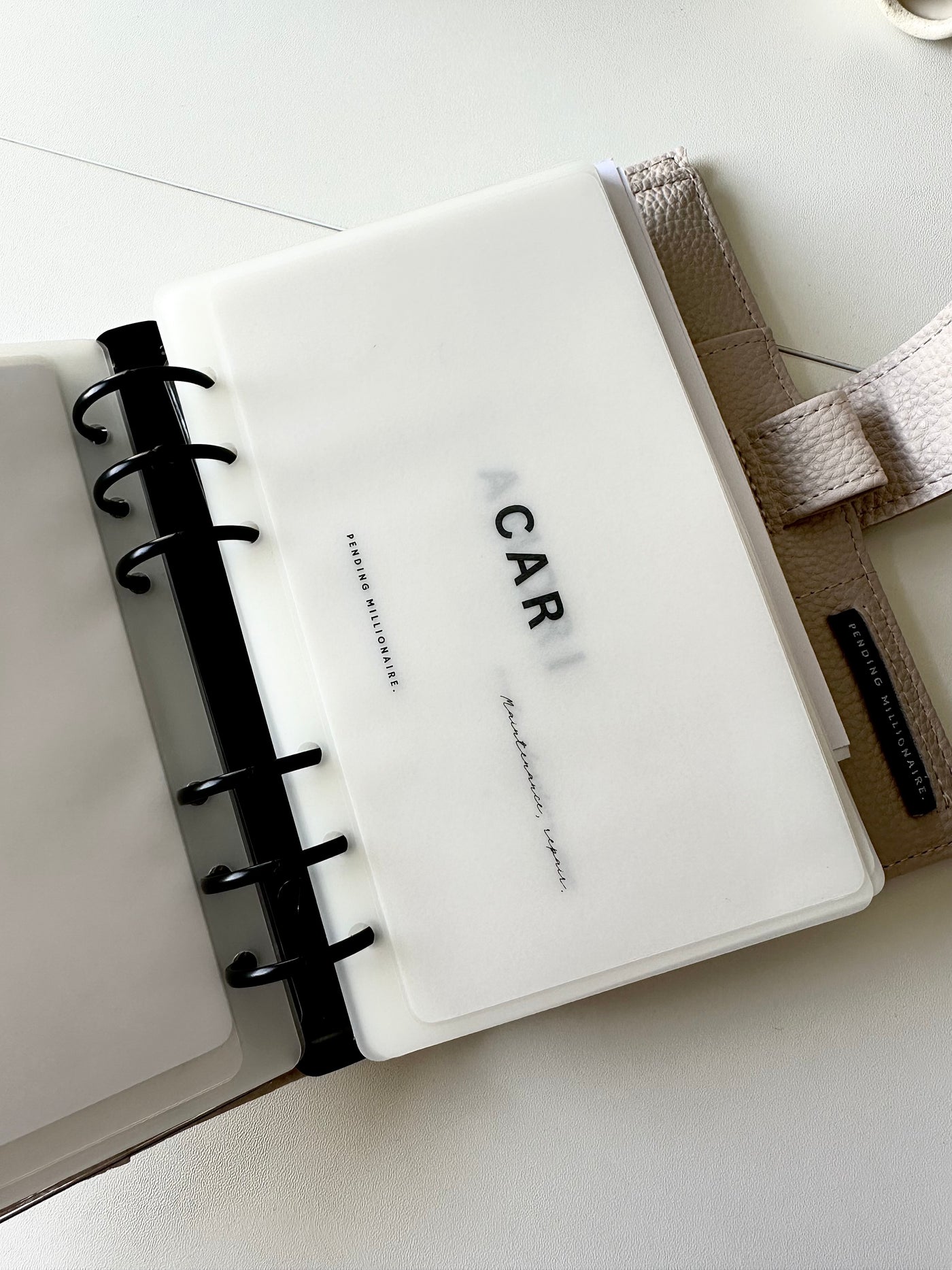 Minimalistic Cash Envelopes A6