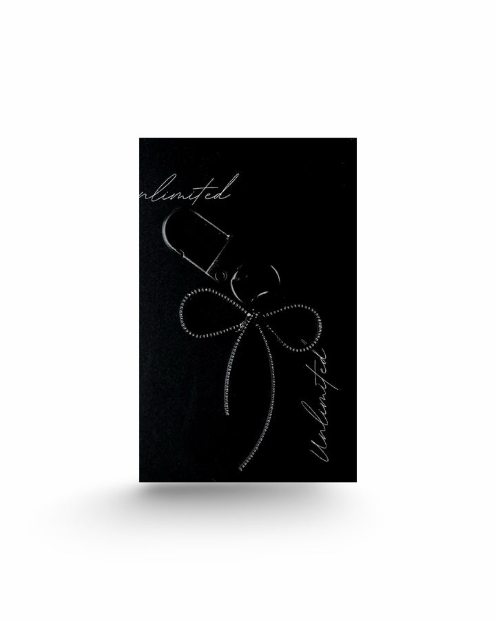 Matte Black Bow Binder Styling