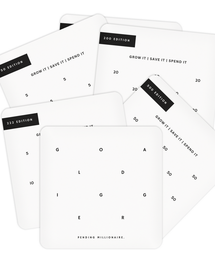 Mini Savings Challenge Card Bundle