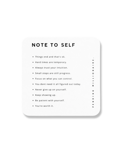 Note to Self Card