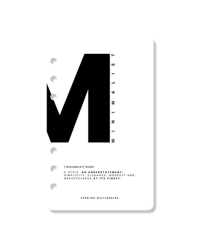 Minimalist Dashboard